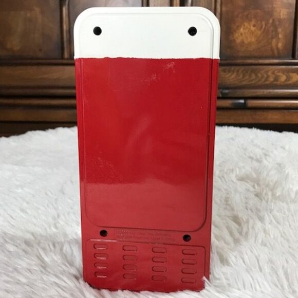 NWOT Vintage Coca-Cola Vending Machine Metal Coin Bank - Picture 4 of 11